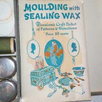 1930's Moulding with Sealing Wax Kit.