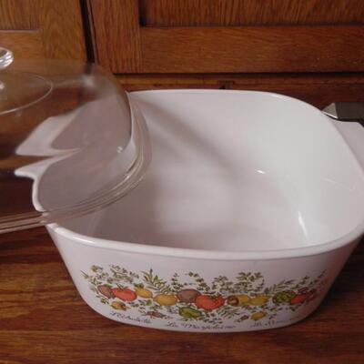 LOT 116  PYREX AND CORNING WARE PIECES