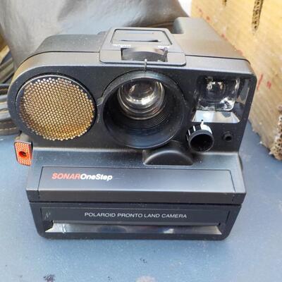 Polaroid Vintage Sonar one step camera.