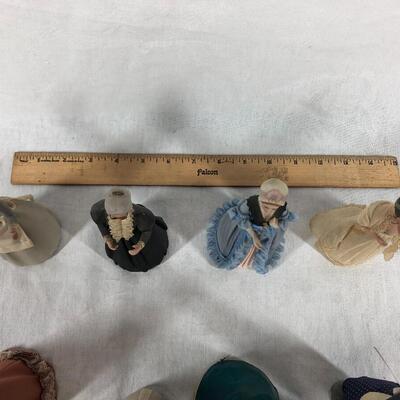 12 Great American Women figurines United States Historical Society