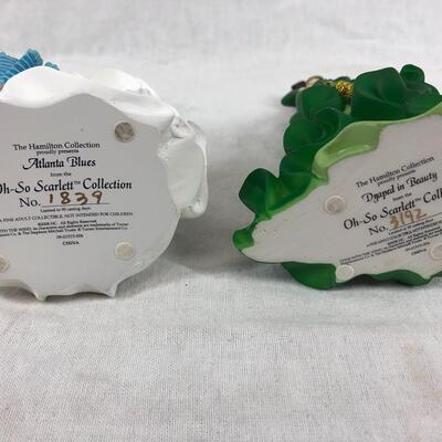 Oh-So Scarlett O'Hara Gone with the Wind 10 Figurines The Hamilton Collection