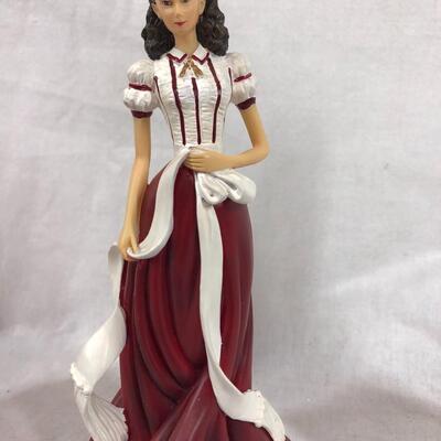 Oh-So Scarlett O'Hara Gone with the Wind 10 Figurines The Hamilton Collection