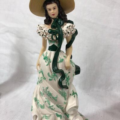 Oh-So Scarlett O'Hara Gone with the Wind 10 Figurines The Hamilton Collection