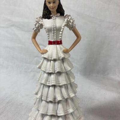Oh-So Scarlett O'Hara Gone with the Wind 10 Figurines The Hamilton Collection