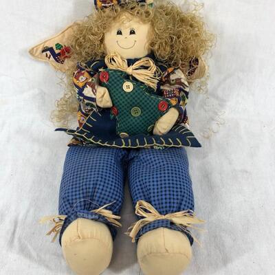 Rustic Country Holiday Doll Angel