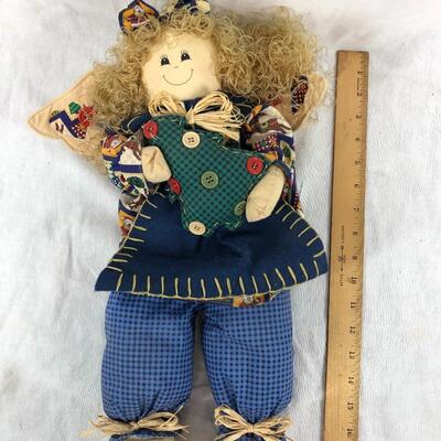 Rustic Country Holiday Doll Angel