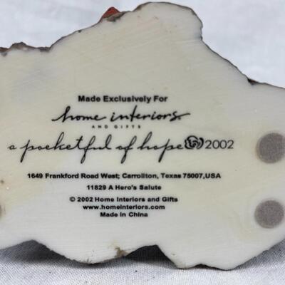 First Responders A Pocketful of Hope Figurine A Hero's Salute