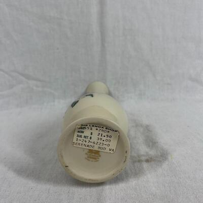 Lenox Serenade flower and bird small bud vase