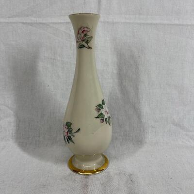 Lenox Serenade flower and bird small bud vase