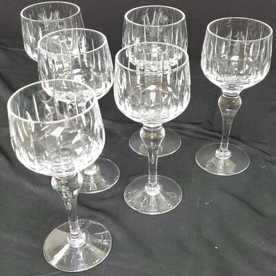 Stuart  Set of 6 Stemmed Wine Glasses