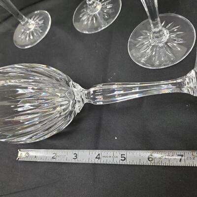 8 Inch Stemmed Wine Glasses - set of 4