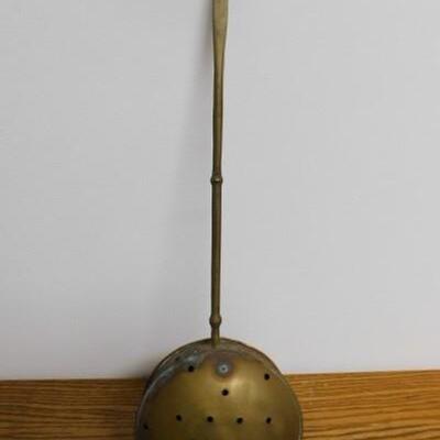 Vintage Brass and Copper Mattress Warmer 