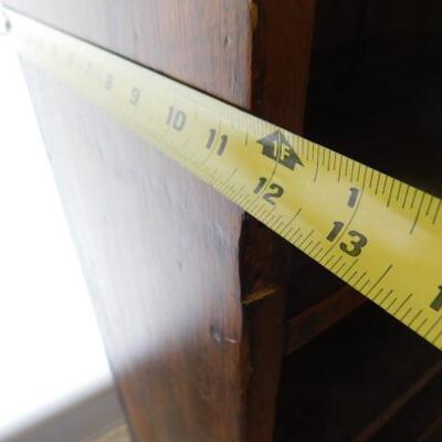 Vintage Hand Crafted Solid Wood Book Shelf 