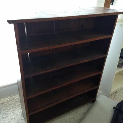 Vintage Hand Crafted Solid Wood Book Shelf 
