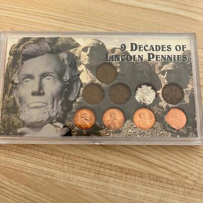Decades of the Lincoln Pennies