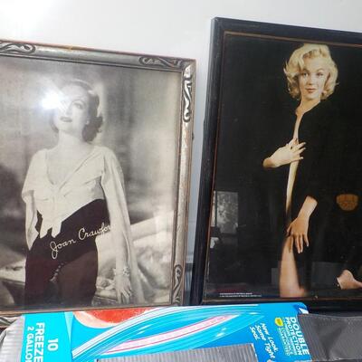Actual photo's of "Joan Crawford and Marilyn Monroe.