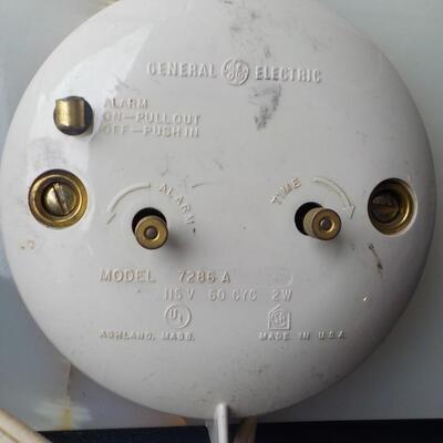 1960's Marble alarm table clock.