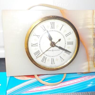 1960's Marble alarm table clock.