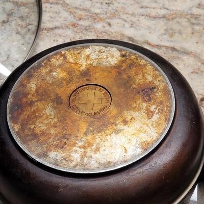 Lot 26: (2) Swiss Diamond Skillets with Lids