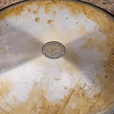 Lot 26: (2) Swiss Diamond Skillets with Lids