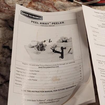 Lot 27: Peel Away Peeler