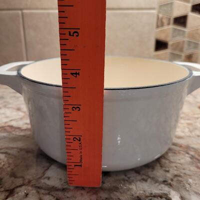 Lot 29: World Market Enamel Pot