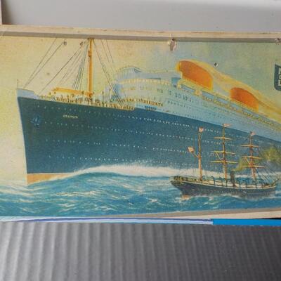 Met Life ad 1900 and calendar and 1920's cruised.