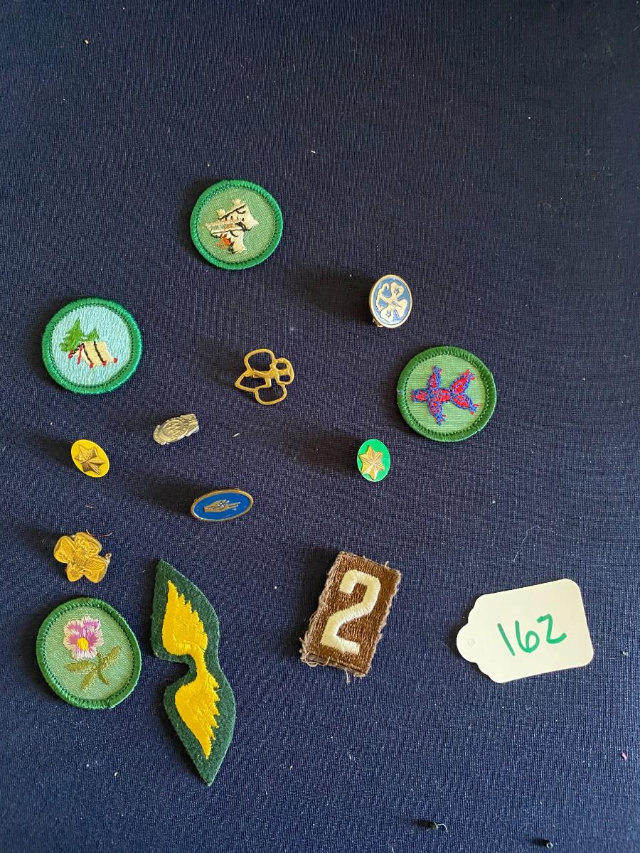 Girl Scout Pin/Patch Lot
