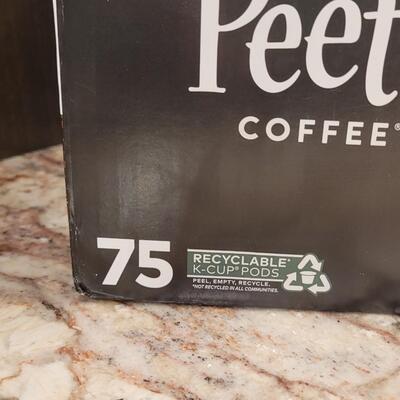 Lot 63: Unopened Box of Peet's Coffee for Keurig