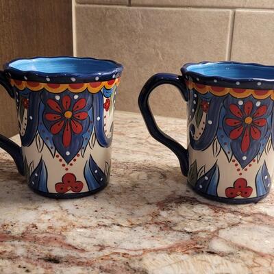 Lot 65: Tabletops Gallery Coffee Cups (2)