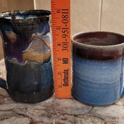 Lot 67: Artist Signed Coffee Cups (2)