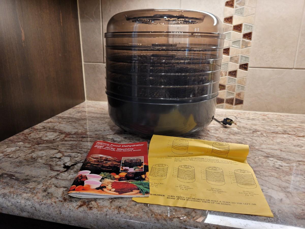 Lot 87 Ronco Food Dehydrator with Manual