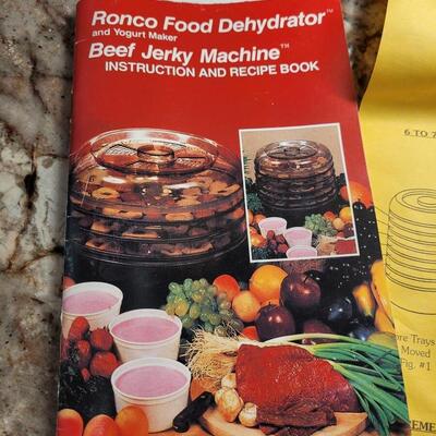 Lot 87: Ronco Food Dehydrator with Manual 