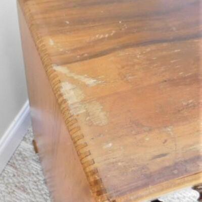 Antique Maple Solid Wood Small Chest of Drawers