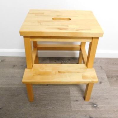 Solid Wood Step Stool