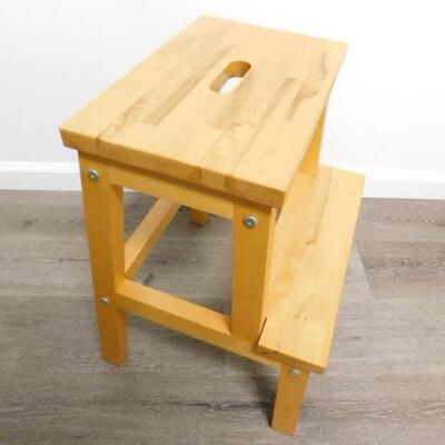 Solid Wood Step Stool
