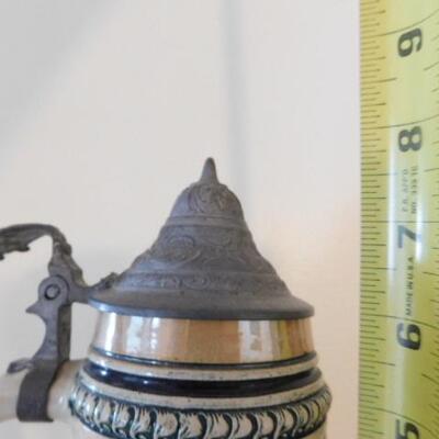 Vintage Ceramic Colorful Collector Stein