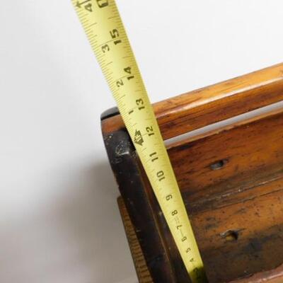 Beautiful Hand Crafted Primitive Hand Carry Tool Caddy 24"
