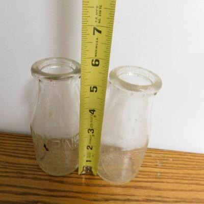 Pair of Vintage Northern Dairy Milk Bottles
