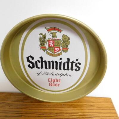 Vintage Schmidt's of Philadelphia Light Beer Advertising Metal Serving Tray 13