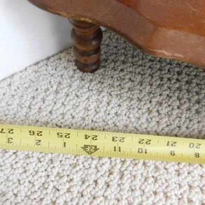 Vintage Solid Wood Corner Tiered Etagere 52"