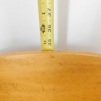 Antique Solid Wood Wash Stand with Beaded Wood Handles