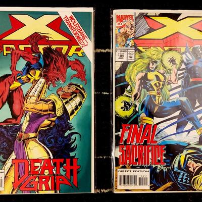 X Factor Comic Books 1993-94
