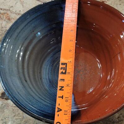 Lot 94: Large Ceramic Bowl Marked by the Artist 