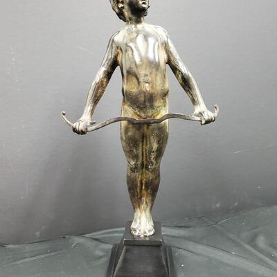 Lovely metal statue   