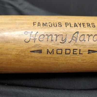 Henry Aaron Model Baseball Bat 