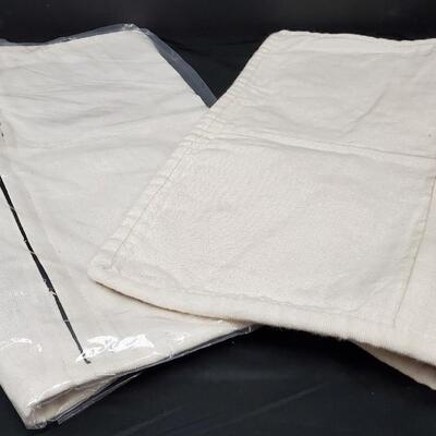 Vivid Embroidered Pillow Covers with zippered back