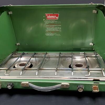 Coleman 2 burner camp stove 