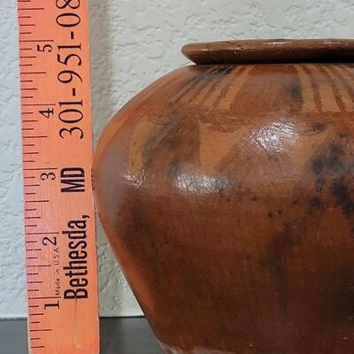Lot 114: Ceramic Jar with Lid 