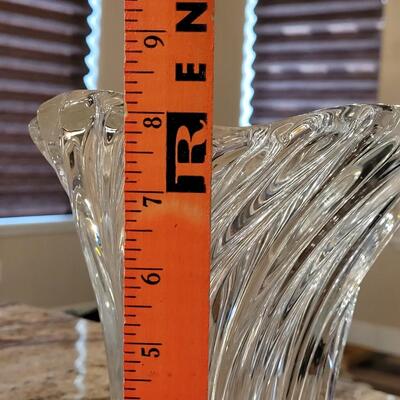 Lot 117: Large Crystal Vase